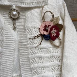 Платье для девочек с вязаной кофточкой