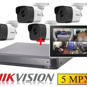 Видеонаблюдение. . IP 4 штук 5 MP