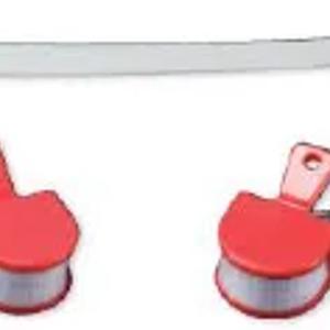 Зажимы для фиксации нагрудных салфеток, с зубиками