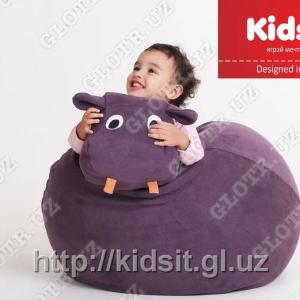 Дизайнерское детское бескаркасное кресло итальянской разработки Kidsit