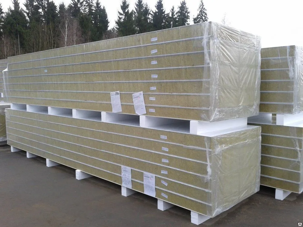 Bazaltdan tayyorlangan sendvich panellar (mineral jun)