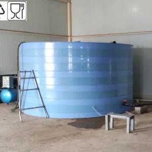 Ichimlik suv uchun 20m3, tonna plastik eko-sig'im, 20000 litr idish, bak