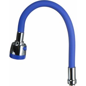 Гусак цветной с головкой синий