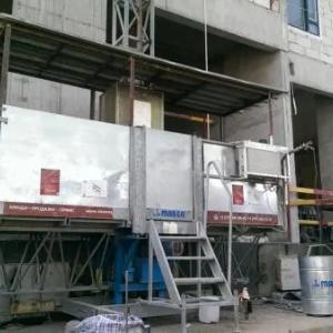 Yagona ustunli ishlaydigan platforma MABER MB P 01/150 (Italiya)