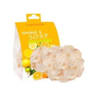 Мочалка для тела с мылом