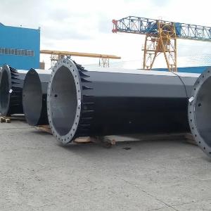 Elektr uzatish liniyalari uchun poligonal va panjarali tayanchlar