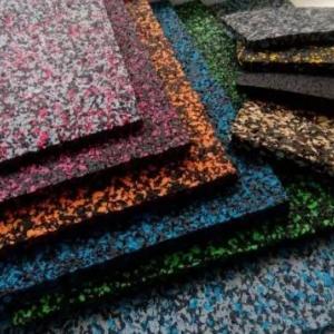 Резиновое плиточное покрытие