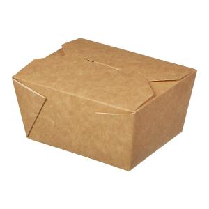 WOK noodles uchun qadoqlash konteyneri BioBox Fold, Kraft