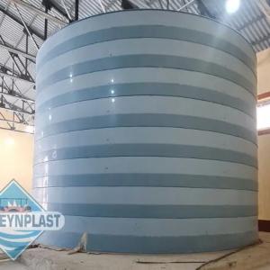 Polipropilendan tayyorlangan 40m3, 40 tonna suv sig'imi, idish, rezervuar, bochka
