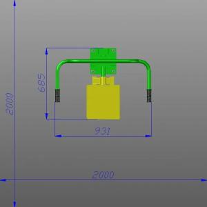 Ochiq mashq mashinasi "Makaç" Kod 3006