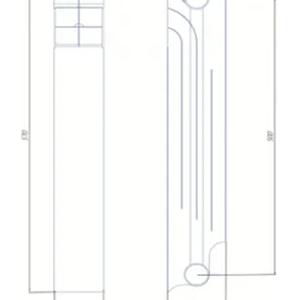Биметаллический радиатор NEXT-500