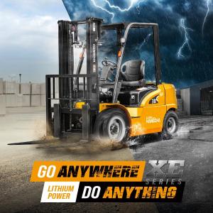 Электрический вилочный погрузчик (Кара, Kara, Auto kara) Hangcha 3.5т