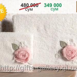 Комплект полотенец, 2 шт