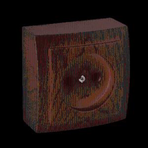  Розетка с Заземлением одинарный наружный