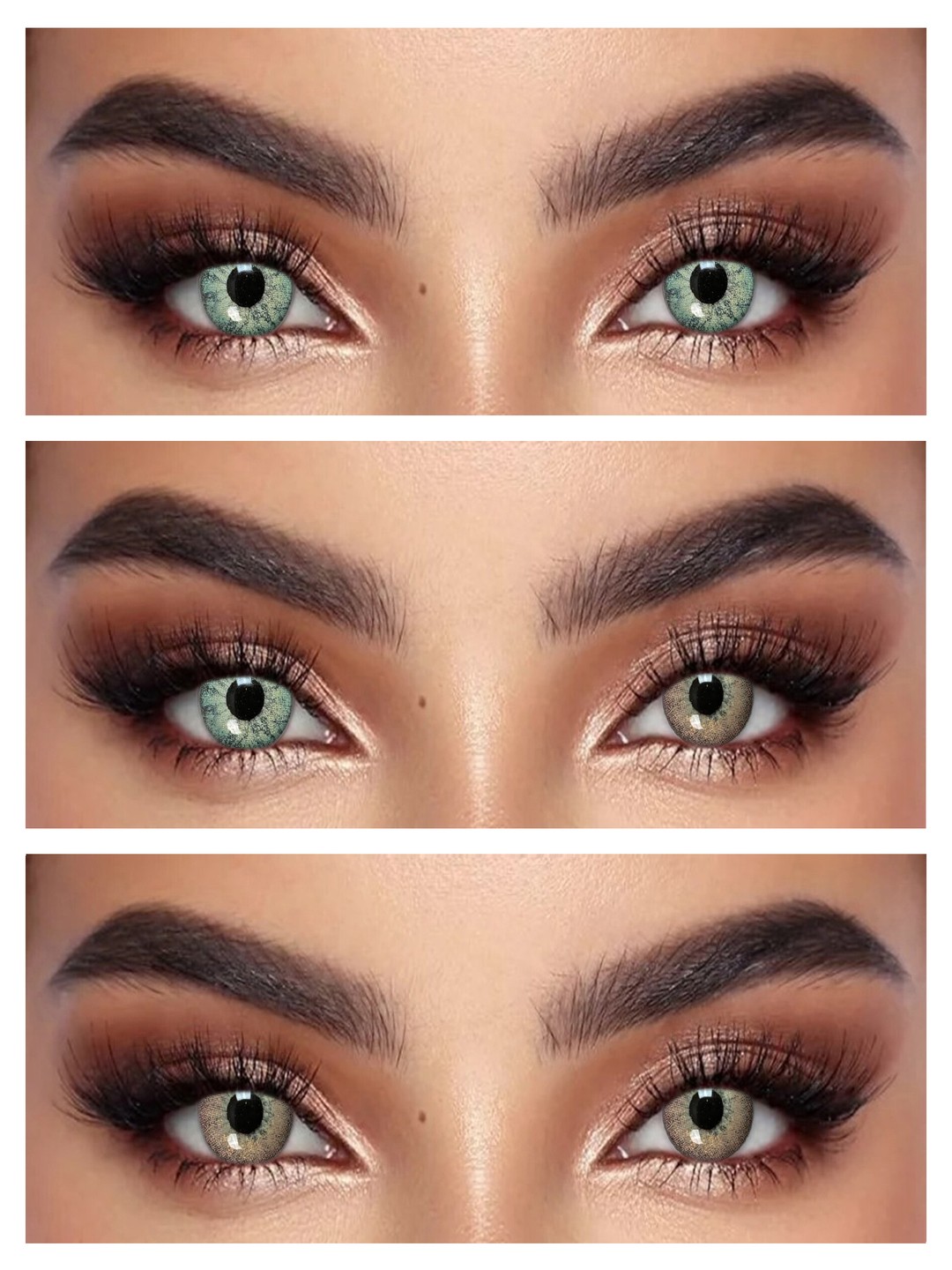 MIRAGE 0.00  Цветные КАРИЕ контактные линзы, для красоты. 1 Линза