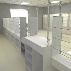 Витрины, торговое оборудование для аптеки, магазинов