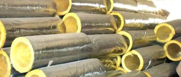 ECOVER silindrsimon izolyatsiyasi, Ø 20 dan 50 gacha bo'lgan mineral jundan qilingan