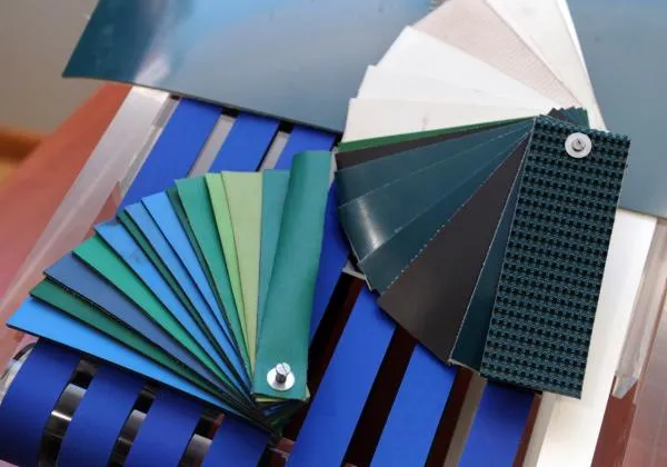 Elastomer qoplamali tekis haydovchi kamarlar
