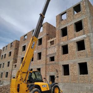 Телескопический погрузчик telehandler услуга и аренда 17 метр 4 тн