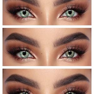 S3-721 GRAY  0.00 2PS  Цветные СЕРЫЕ контактные линзы, для красоты. 2 Линзы.