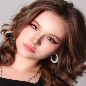 S2-332 BROWN 0.00 2PS с Раствором Цветные КАРИЕ  2 Линзы+Раствор в Подарок