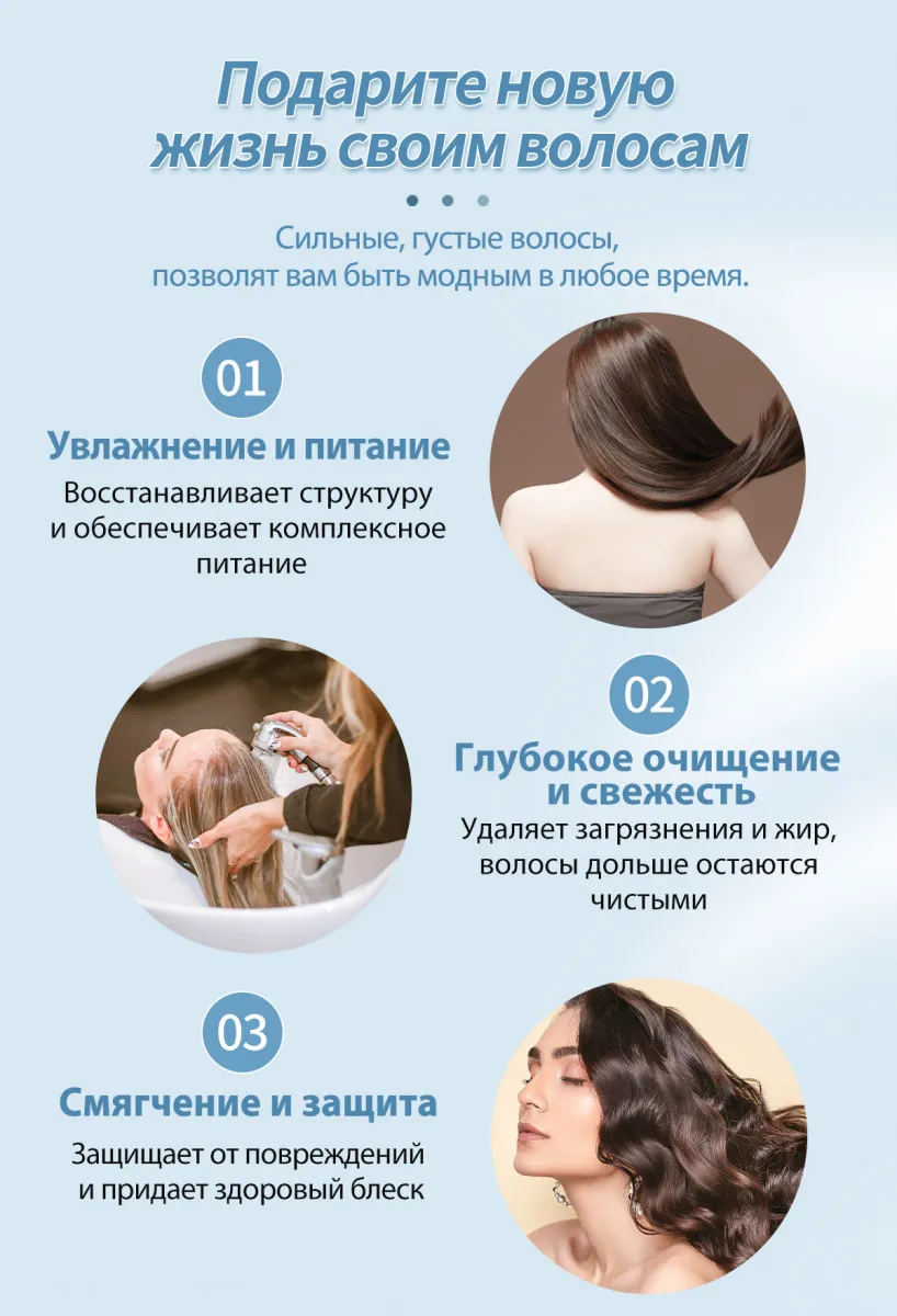 Happiness Expert sochni parvarish qilish uchun shampun yog'ni nazorat qilish va kepekni olib tashlash uchun