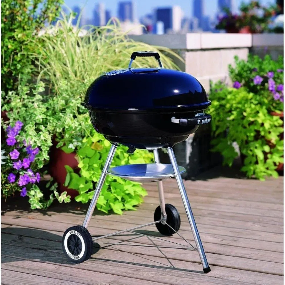 Ko'mir grill Weber Compact Kettle diametri 47 sm