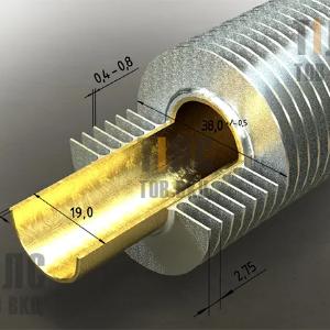 Биметаллические оребренные трубы