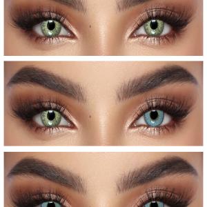 S3-448 L.BLUE  0.00  Цветные ГОЛУБЫЕ контактные линзы, для красоты. 1 Линза