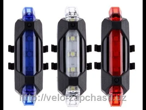 Светодиодный USB задний габаритный фонарь с Li-Po аккумулятором