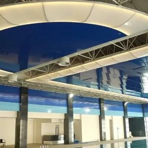 Natyazhnyye potolki odnotonnyye