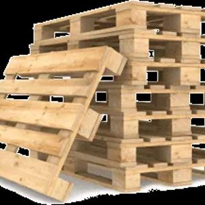 Деревянный поддон 1 х 1.20 метр