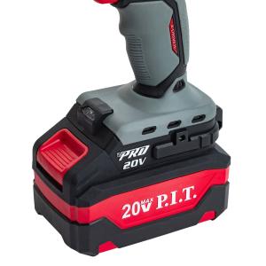 Дрель ударная аккумуляторная бесщёточная P.I.T. PSB20H-13C/2 