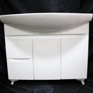 Мебельная раковина Энигма 100 №2, с тумбой