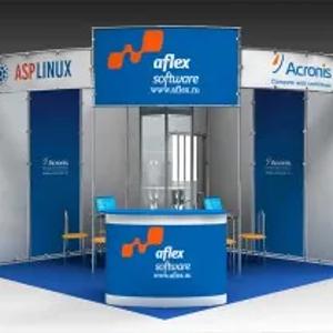 Toshkentdagi ko'rgazmalar uchun ko'rgazma stendlari va inshootlari