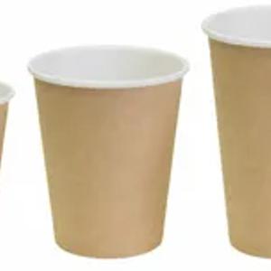 "KRAFT" dizayni + qopqoqli ikki qavatli qog'oz stakan