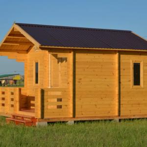 Деревянный домик из Алтая