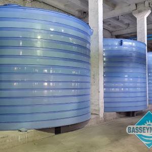 100m3, tonna polipropilen eko-sig'im, idish suv uchun, rezervuar, bak