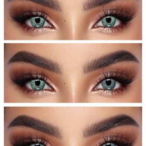 WFS-10 STERLING GRAY 0.00 2PS  Цветные СЕРЫЕ контактные линзы, для красоты. 2 Линзы.