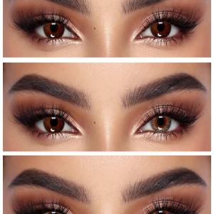 WG3-06 HONEY BROWN 0.00 2PS с Каплей Цветные КАРИЕ линзы, 2 Линзы+Капли для глаз в Подарок.