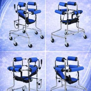 Детские ходунки для инвалидов, с поддержкой туловища и мягкими валиками 