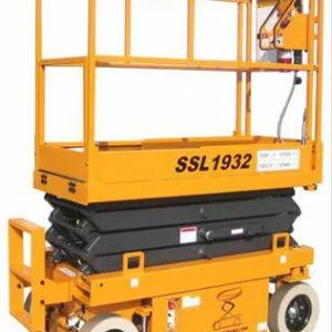 Электрический ножничный подъемник серии SSL