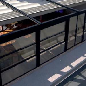 Раздвижные стеклянные системы "Гильотин"