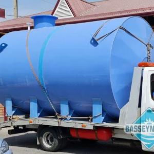 Эко емкость пластиковая горизонтальная 20м3, тонн для воды