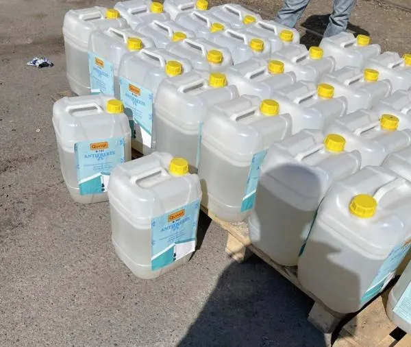 Beton va tsement ohaklari va plastifikatorlar uchun sovuqqa qarshi qo'shimchalar Quvvat P101.