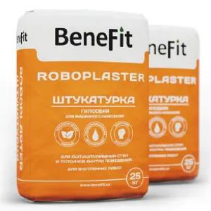 Штукатурка гипсовая для машинного нанесения roboplaster