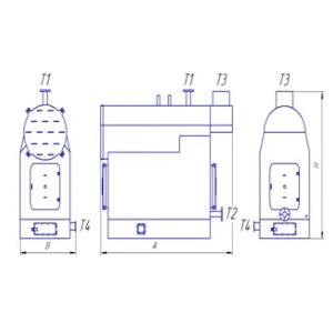 Котел ASB 500 тв (5000 м2)