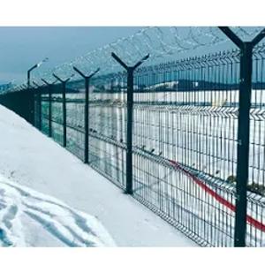 Евро сетка размер ширина 2,5м,  высота 2м, толщина проволока  3,2 мм  ячейка 7 см - 20 см