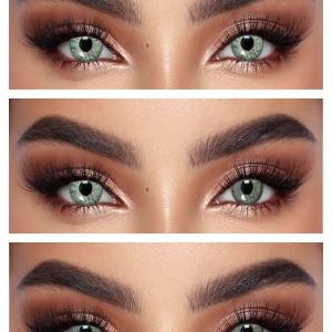 S3-241 GRAY  0.00 2PS Цветные СЕРЫЕ контактные линзы, для красоты. 2 Линзы.