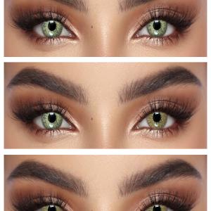 S1-307 HAZEL 0.00 2PS  Цветные КАРИЕ контактные линзы, для красоты. 2 Линзы.
